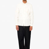 Direction Babycord Shirt - Ecru Embroidery