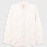 Direction Babycord Shirt - Ecru Embroidery