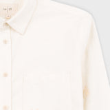 Direction Babycord Shirt - Ecru Embroidery