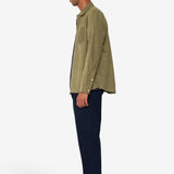 Direction Babycord Shirt - Olive