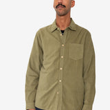 Direction Babycord Shirt - Olive