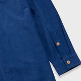 Direction Babycord Shirt - Soft Blue Embroidery