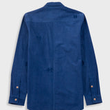 Direction Babycord Shirt - Soft Blue Embroidery