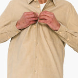 Direction Babycord Shirt - Soft Brown