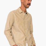 Direction Babycord Shirt - Soft Brown
