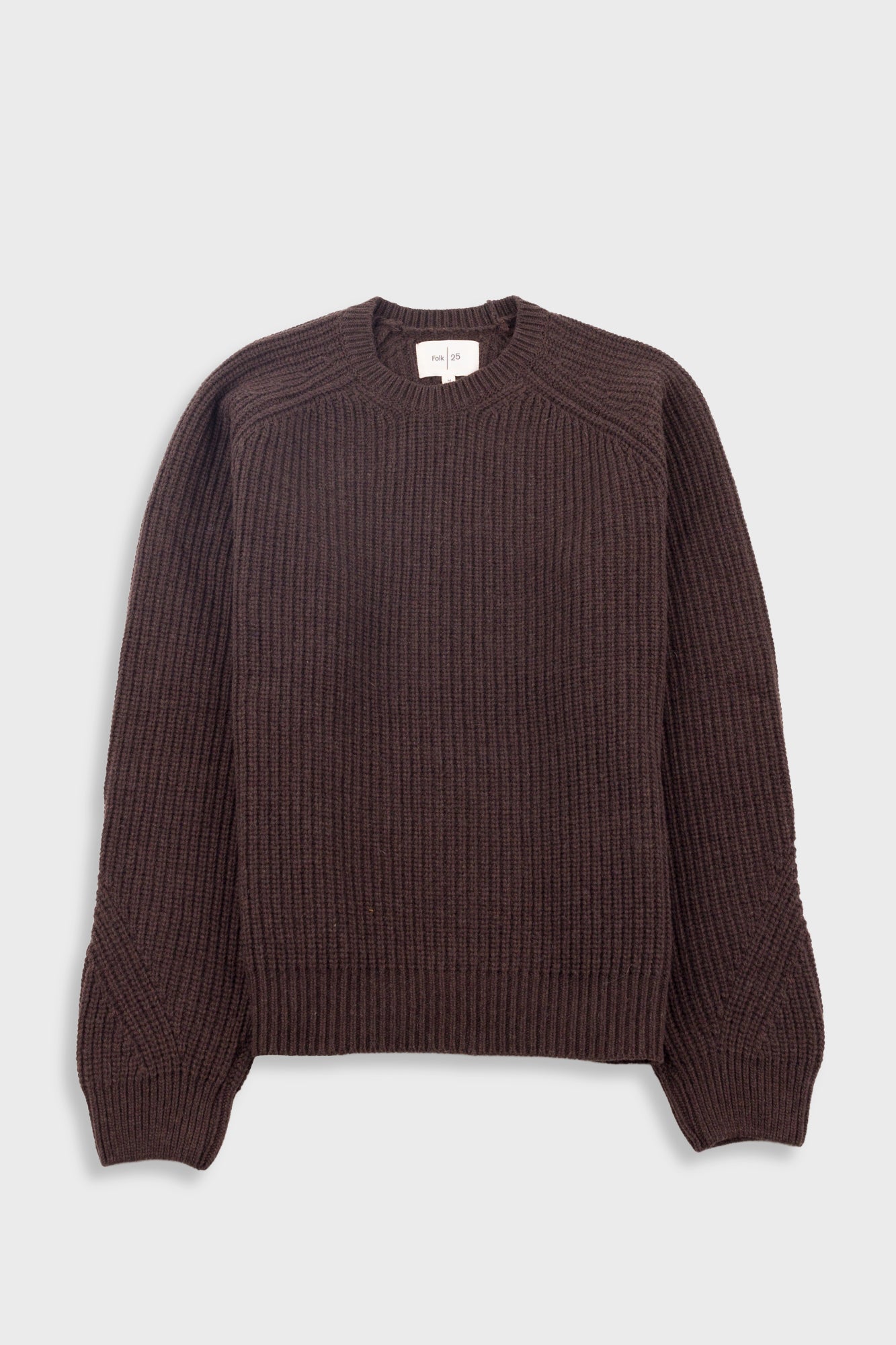 トップス OLD FOLK HOUSE V-neck Sweater DARK BROWN Folk Folk Direction Jumper - Rich Brown