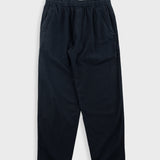 Folk | Folk Drawcord Assembly Pant - Black Cotton Linen