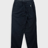 Folk | Folk Drawcord Assembly Pant - Black Cotton Linen