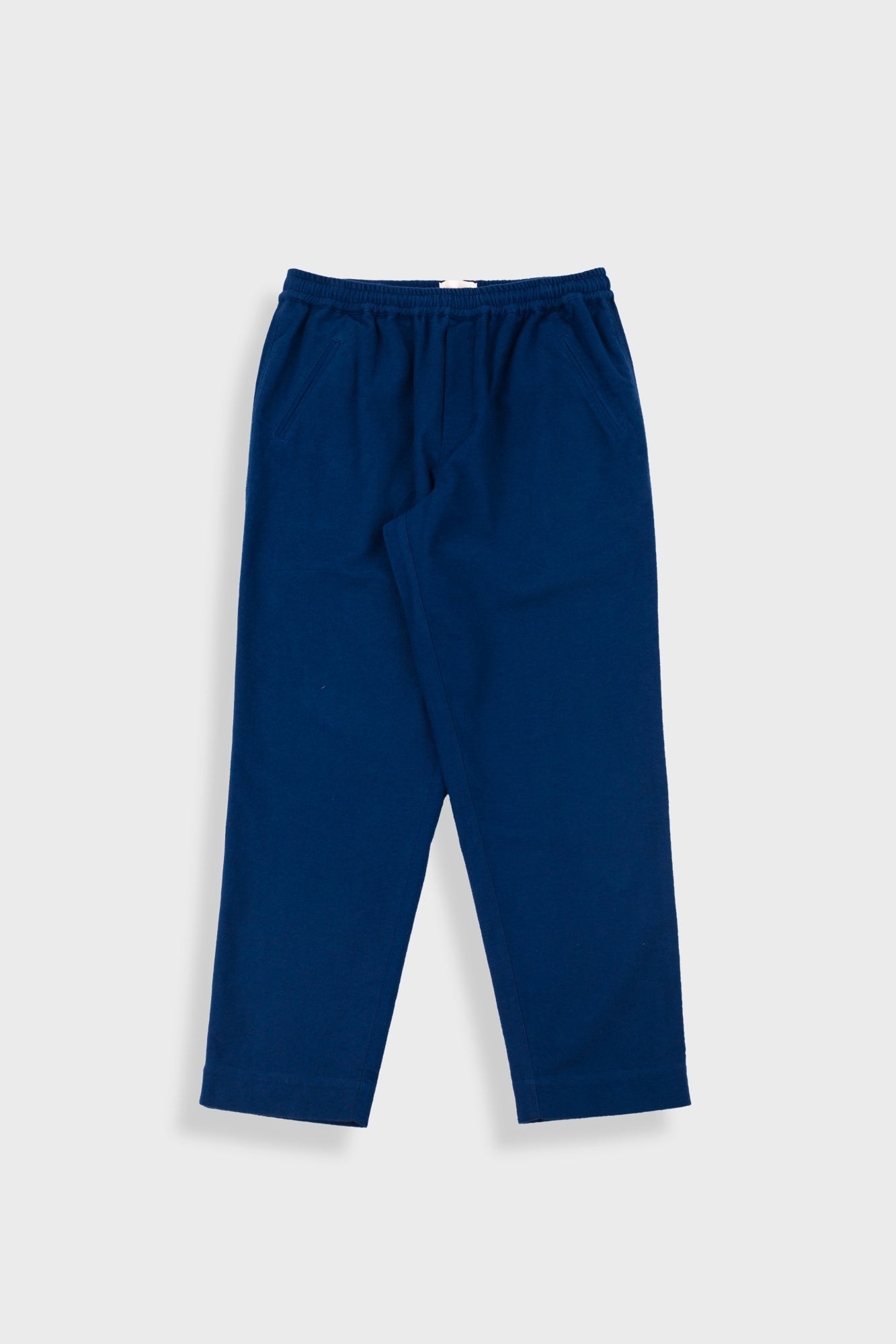 Folk Drawcord Assembly Pant - Ink Blue Moleskin