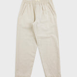 Folk | Folk Drawcord Assembly Pant - Natural Linen Cotton Canvas