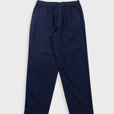 Drawcord Assembly Pant - Navy Herringbone