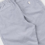 Folk | Folk Drawcord Assembly Pant - Silver Grey Cotton Linen