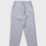 Folk | Folk Drawcord Assembly Pant - Silver Grey Cotton Linen