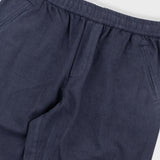 Drawcord Assembly Pant - Slate Blue Herringbone