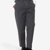 Drawcord Assembly Pant - Soft Black Slub
