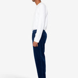 Drawcord Assembly Pant - Washed Indigo Cord