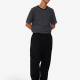 Drawcord Loose Trouser - Black Ripstop