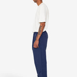 Drawcord Loose Trouser - Rich Navy Ripstop