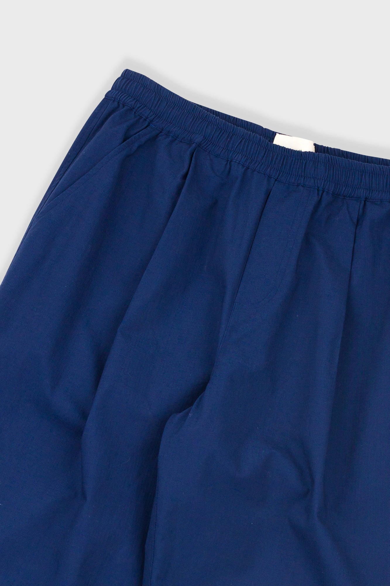 Folk Drawcord Loose Trouser - Rich Navy Ripstop