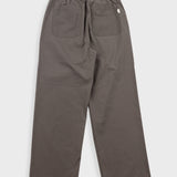 Brown pants on a white background