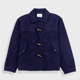 Duffle Coat - Navy Wool Twill