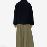 Duffle Coat - Navy Wool Twill