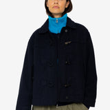 Duffle Coat - Navy Wool Twill