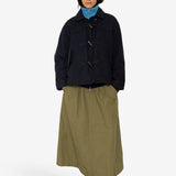 Duffle Coat - Navy Wool Twill