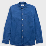 Easy Fit Shirt - Indigo Linen