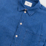 Easy Fit Shirt - Indigo Linen