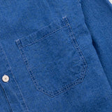 Easy Fit Shirt - Indigo Linen