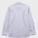 Easy Fit Shirt - Soft Blue Mini Check