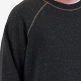 Engineered Raglan Sweat - Charcoal