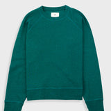 Engineered Raglan Sweat - Phthalo Green