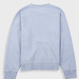 Engineered Raglan Sweat - Soft Blue
