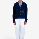 People Cardigan - Navy Mix