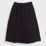 Full Seam Skirt - Black Small Basket Weave