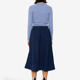 Full Seam Skirt - Indigo Floatstitch
