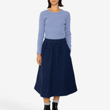 Full Seam Skirt - Indigo Floatstitch