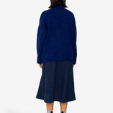 Relaxed Cardigan - Rich Blue