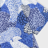 Gabe Shirt - Dot Print Blue Mono