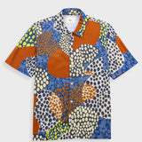 Gabe Shirt - Dot Print Red Multi