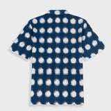 Gabe Shirt - Indigo Ikat