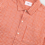 Gabe Shirt - Red Oxide Textured Check