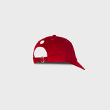 Corduroy Cap - Crimson