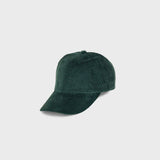 Corduroy Cap - Phthalo Green