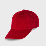 Corduroy Cap - Crimson