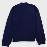 Knitted Jacket - Navy