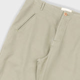 Lean Assembly Pant - Light Olive Brushed Twill