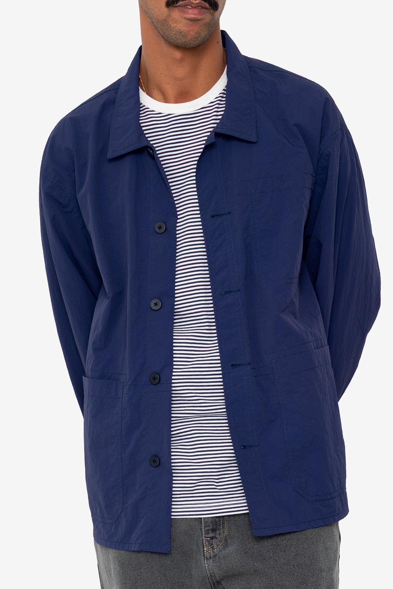 Folk Folk Lite Assembly Jacket - Rich Navy